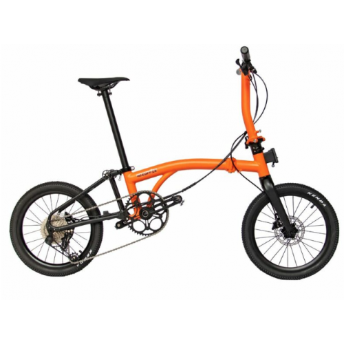 ACEOFFIX D10 18寸10速碟剎碳前叉摺疊車